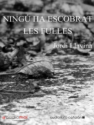 cover image of Ningú ha escobrat les fulles